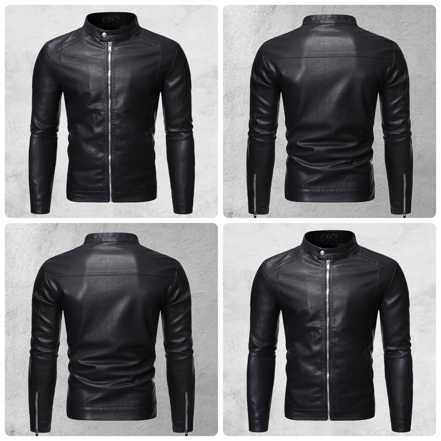 "Daniel" Stylische Lederjacke