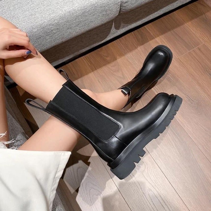 Francesca™ - Designer-Chelsea-Boots