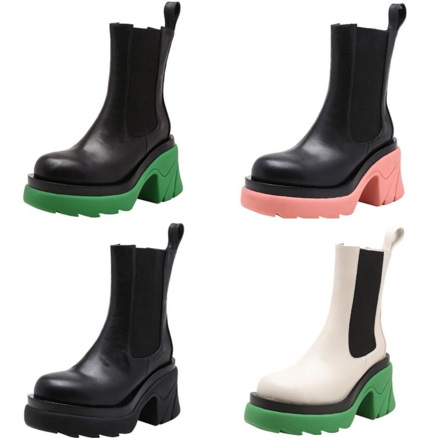 "Alexandria" Designer Chelsea Boots