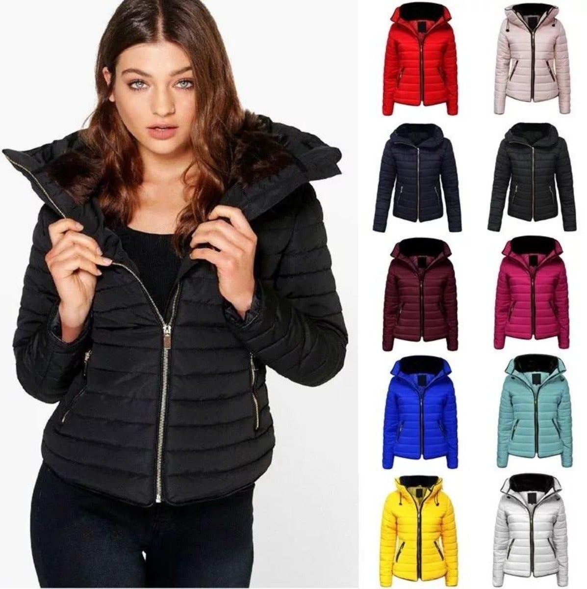 "Anita" Sportliche Steppjacke