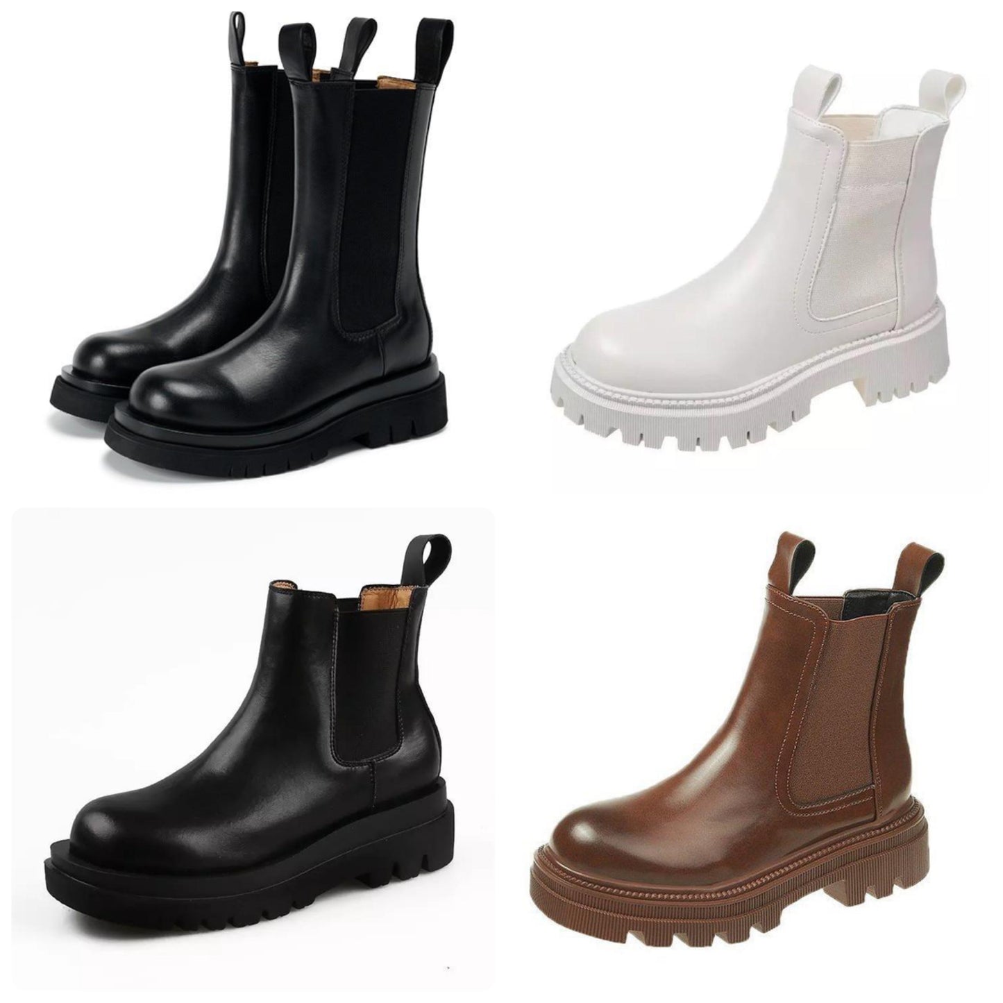 Francesca™ - Designer-Chelsea-Boots