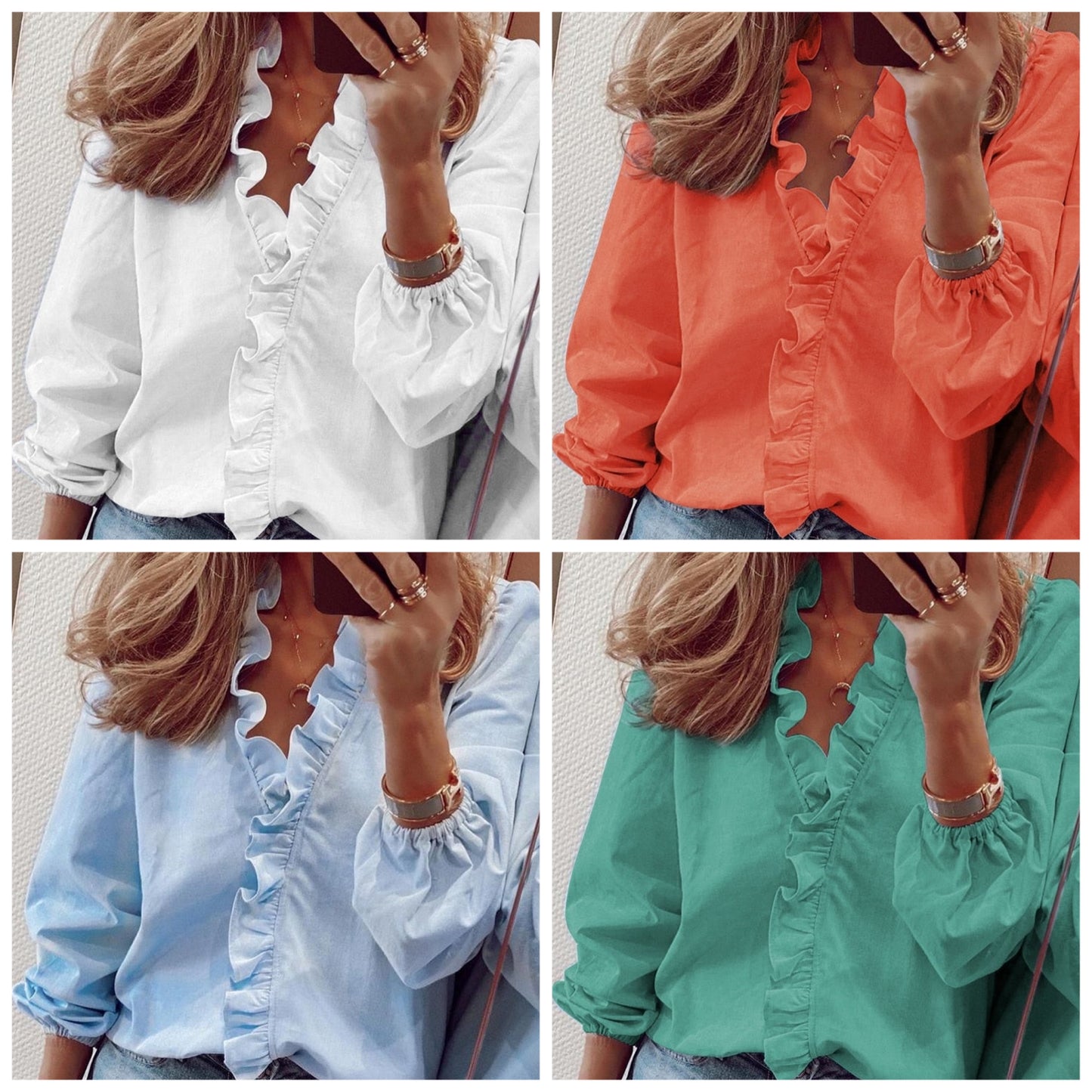 "Joy" Elegante Bluse