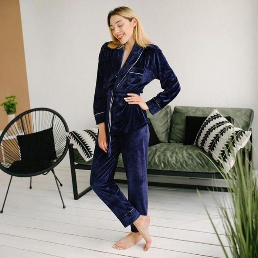 Lux™ Hochwertige Samt-Loungewear