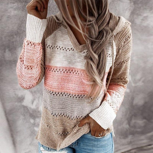 "Adele" Modischer Strickpullover