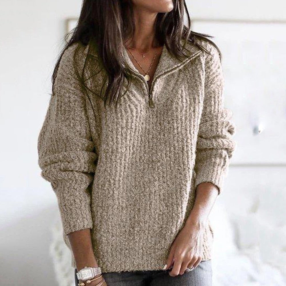 "Alina" Gemütlicher Strickpullover