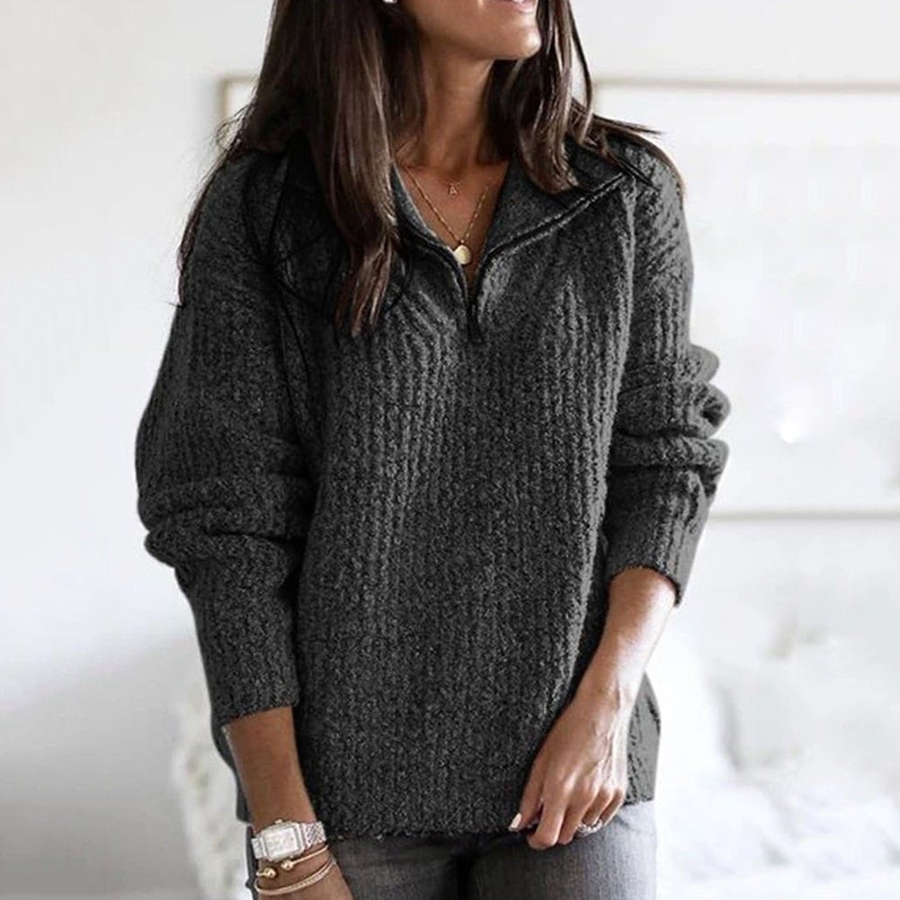 "Alina" Gemütlicher Strickpullover