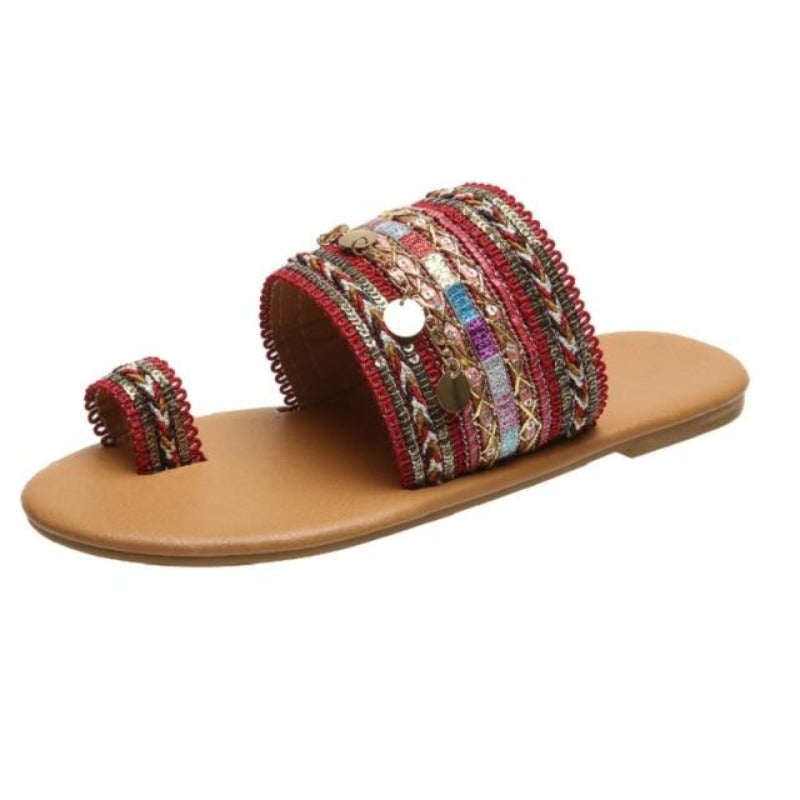 "Alina" Bequeme Boho-Sandale