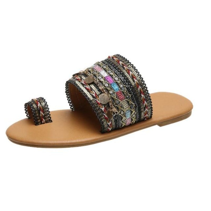 "Alina" Bequeme Boho-Sandale