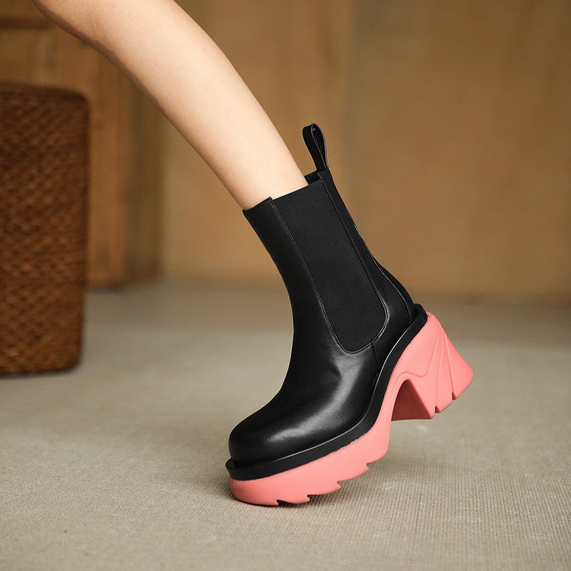 "Alexandria" Designer Chelsea Boots