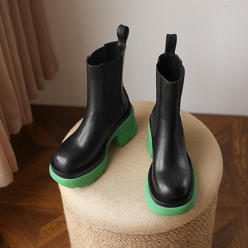 "Alexandria" Designer Chelsea Boots