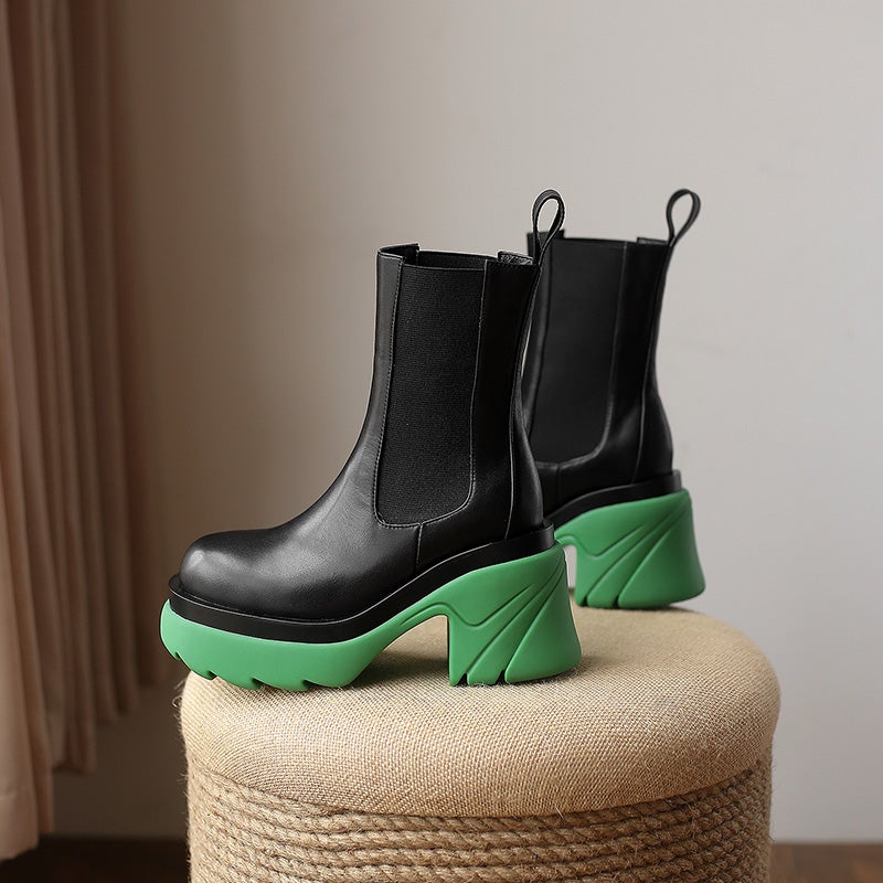 "Alexandria" Designer Chelsea Boots