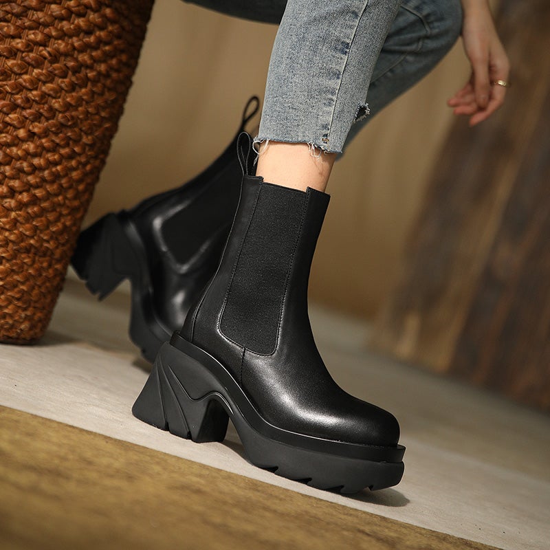 "Alexandria" Designer Chelsea Boots