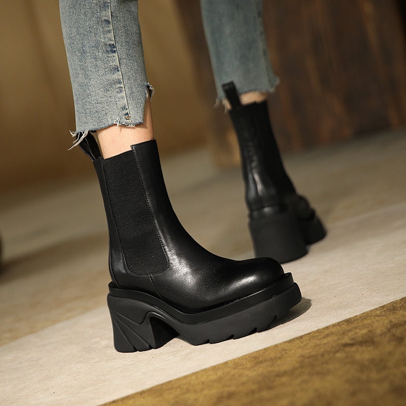 "Alexandria" Designer Chelsea Boots