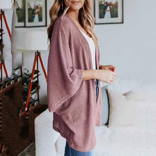 "Paolina" Lässiger Poncho-Cardigan