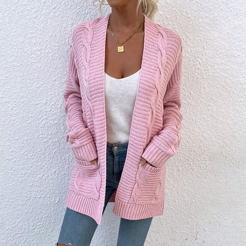 "Milena" Klassische Strickjacke