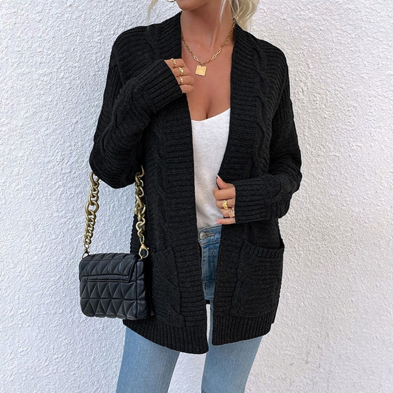 "Milena" Klassische Strickjacke