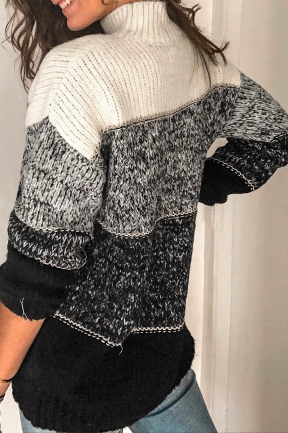 "Milena" Lässiger Strickpullover