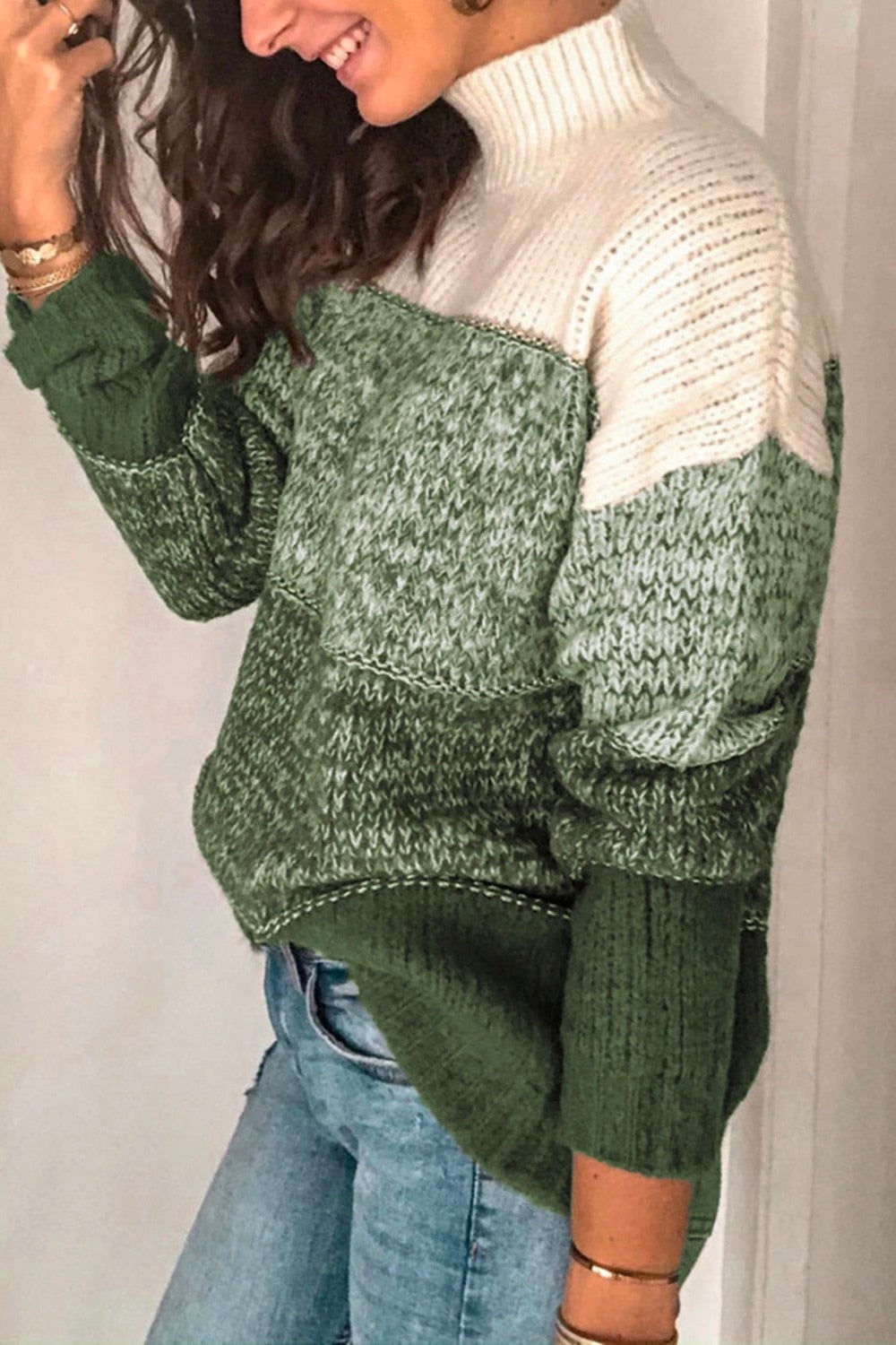 "Milena" Lässiger Strickpullover